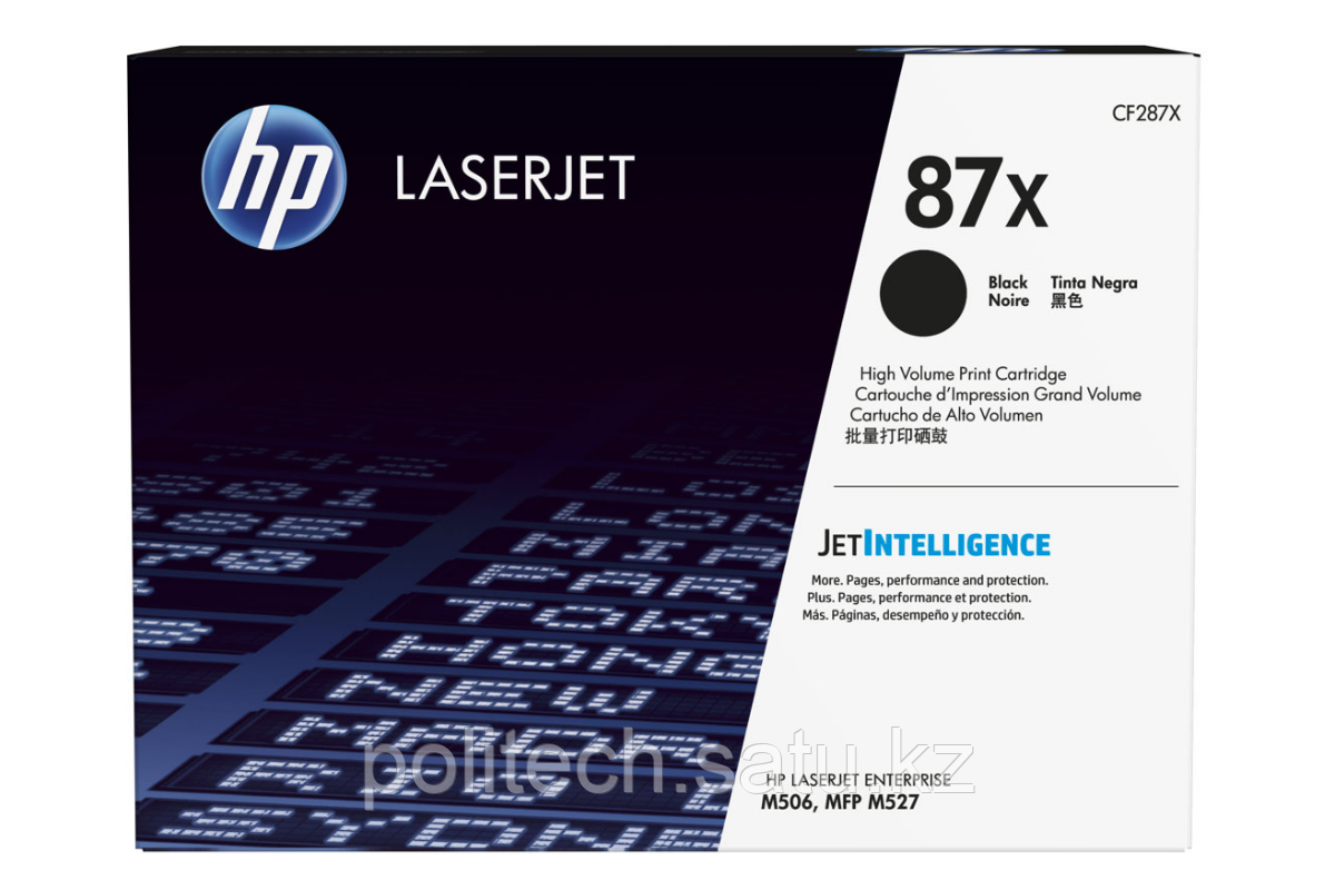 Лазерный картридж HP Inc 87X CF287X черный