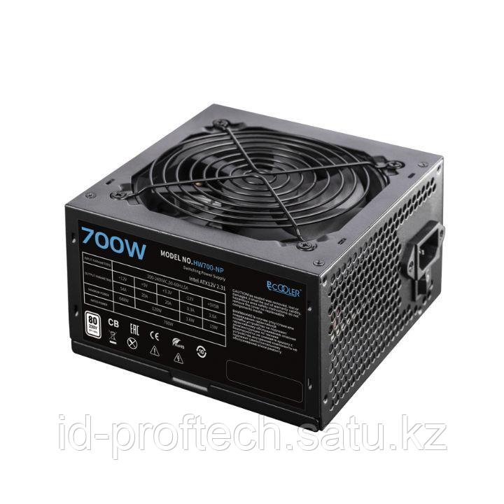 Блок питания PCCooler HW700-NP, 700W, Non Modular, 80+, Fan 120mm, HW700-NP - фото 1 - id-p116140120