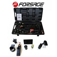 Forsage Набор гидравлического оборудования для кузовных работ 10т.17 предметов в кейсе на колесах Forsage