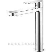 Раковинаға арналған араластырғыш жоғары HAIBA HB11617 хром