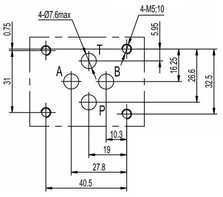 Присоединительные размеры DSG-02