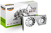 Видеокарта Inno3D GeForce RTX4060 TWIN X2 OC WHITE N40602-08D6X-173051W