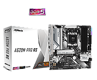 Материнская плата ASRock A620M PRO RS AM5 2xDDR5 4xSATA3 RAID 2xM.2 HDMI DP mATX
