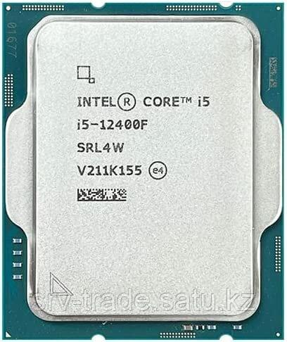 CPU Intel Core i5-12400F 2.5/4.4GHz (4.4GHz) 6/12 Alder Lake 65W FCLGA1700 OEM - фото 1 - id-p116142948