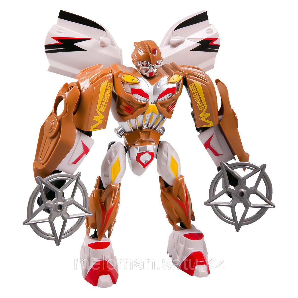 Changerobot: Робот-трансформер, комбинируемый, бело-золотой - фото 1 - id-p116143358