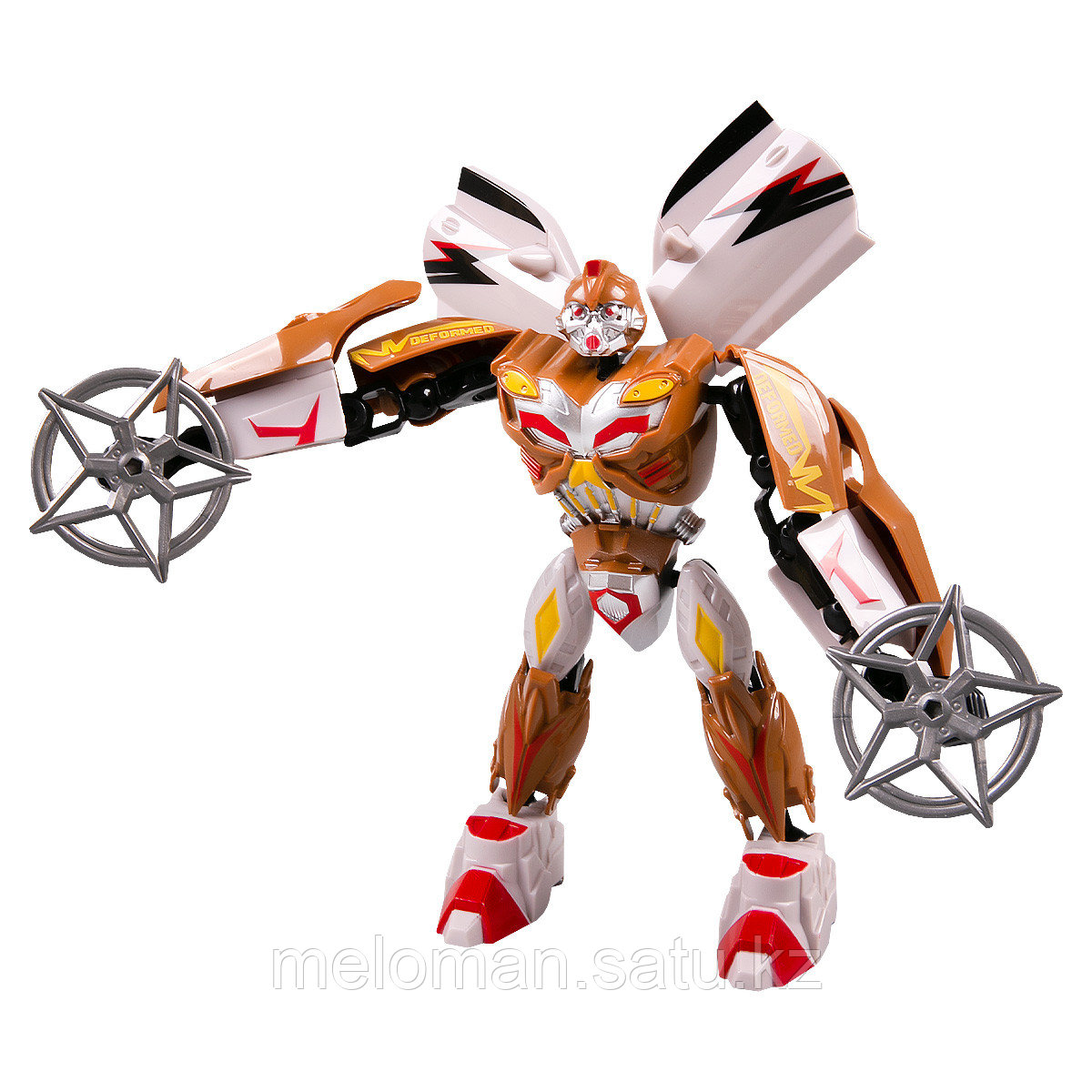 Changerobot: Робот-трансформер, комбинируемый, бело-золотой - фото 3 - id-p116143358