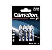 Батарейка CAMELION Lithium P7 FR03-BP4 4 шт. в блистере