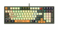 Клавиатура игровая Bloody S98-Aviator USB, механическая, 1,8м