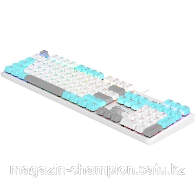 Клавиатура игровая Bloody S510R-Icy White Brown USB, механическая, 1,8м - фото 6 - id-p116144654