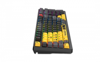 Клавиатура игровая Bloody S98-Lime USB, механическая, 1,8м - фото 3 - id-p116144659