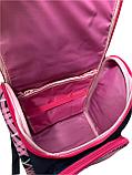 Школьный ранец для девочек в начальные и средние классы. Высота 36 см, ширина 28 см, глубина 18 см., фото 2