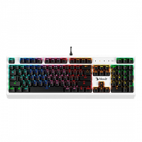 Клавиатура игровая Bloody B810RC WHITE RGB, мех клавиатура