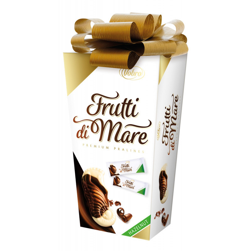 Шоколадные Конфеты с фундуком FRUTTI DI MARE HAZELNUT 185 гр