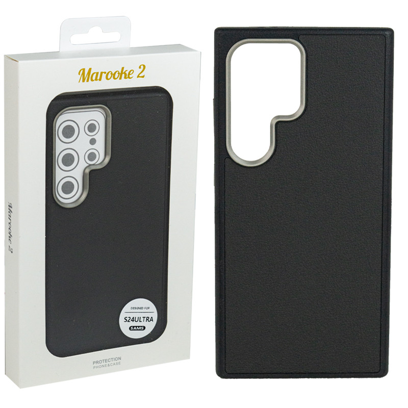 Чехол для Samsung Galaxy S24 Ultra back cover Marooke 2, MagSafe, Black - фото 1 - id-p115053550