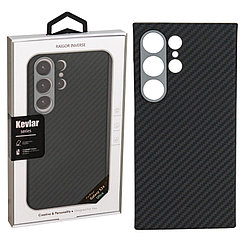 Чехол для Samsung Galaxy S24 Ultra back cover Raigor, Kevlar, Black