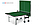 Теннисный стол Game Outdoor green с сеткой, фото 3