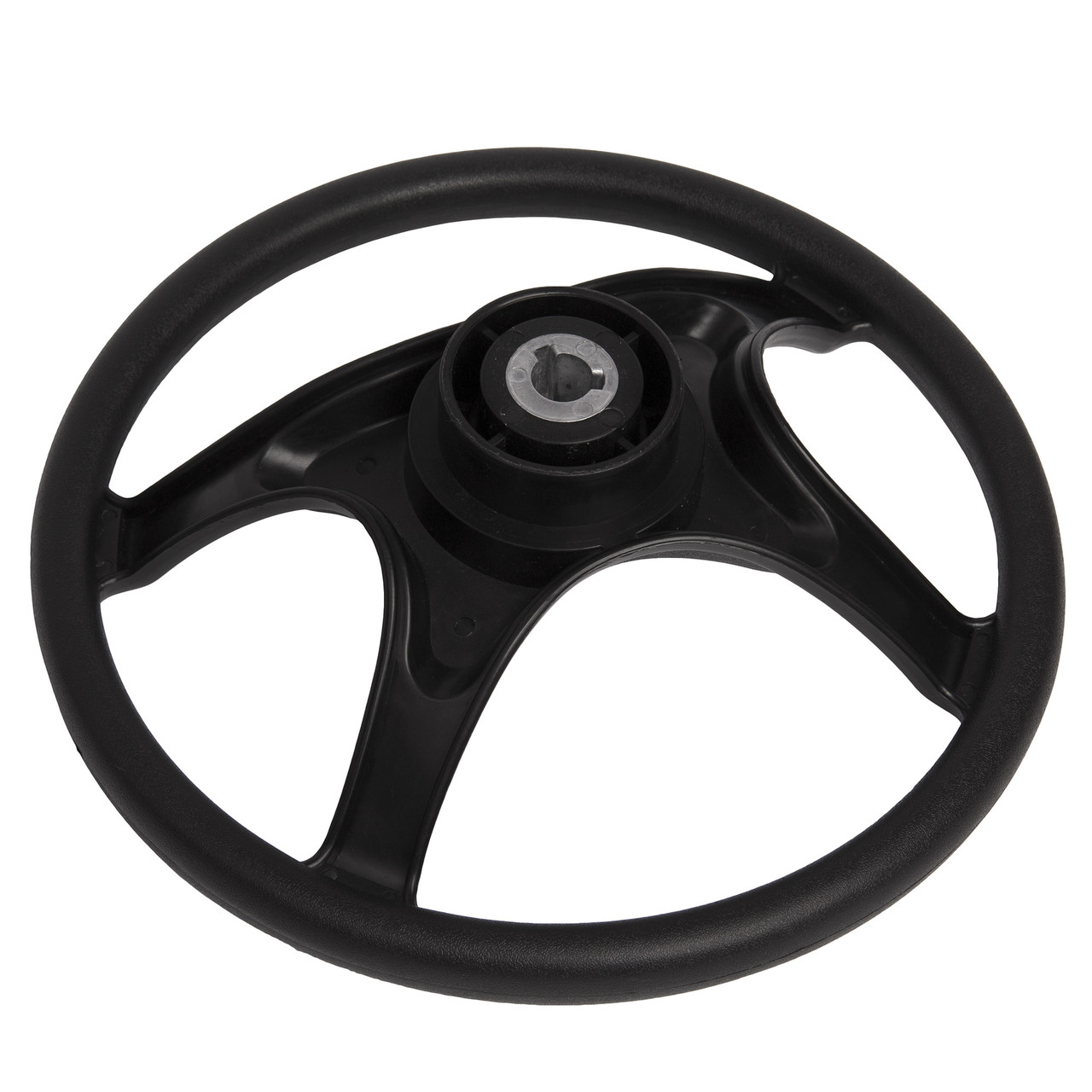 Рулевое колесо для лодки 28см - 161-D ABS пластик, черный - фото 3 - id-p116145972