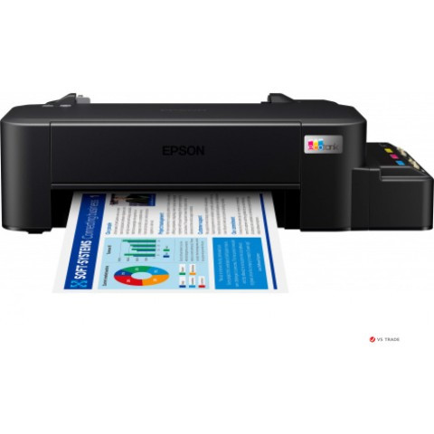 Принтер струйные цветной Epson L121 А4, C11CD76414, 4,5 стр/мин, USB, СНПЧ - фото 1 - id-p116146039