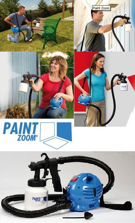 Краскораспылитель Paint Zoom (Пейнт Зум) идеальное окрашивание - фото 8 - id-p116146422
