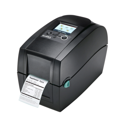 Принтер этикеток термотрансферный Godex RT200i (203DPI, 58/54/12,7, USB & Serial & Ethernet, 5IPS, 16MB SDRAM, - фото 1 - id-p116146049