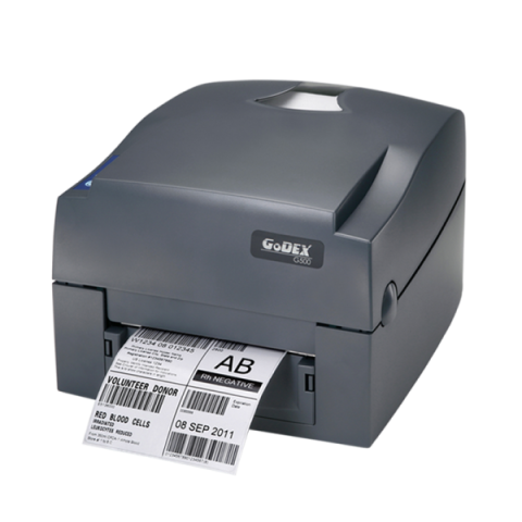 Принтер этикеток термотрансферный Godex G500U (203DPI, USB, 118/108/25,4, 5 ips, 16 Мб SDRAM, 8 Мб Flash,