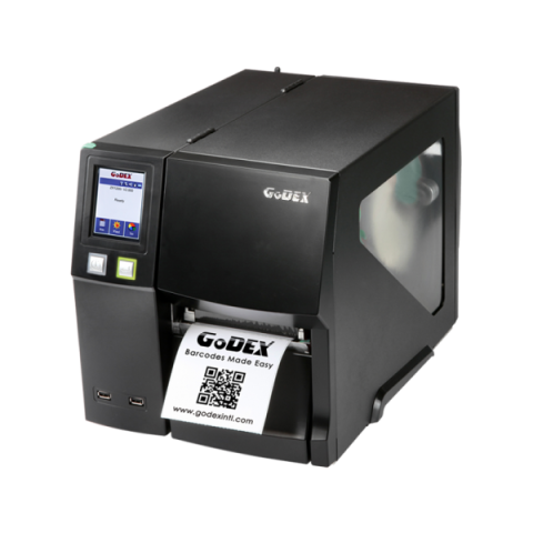 Промышленный термотрансферный принтер этикеток Godex ZX1300i (300DPI, USB+RS232+LAN, 118/104/25,4, 7ips, 32MB - фото 1 - id-p116146056