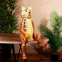 Сувенир "Тигр" висячие лапки, дерево 50 см