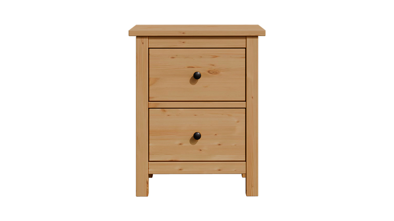 Комод КЫМОР 2 ящика 54*66*38 см, светло-коричневый, фото 1