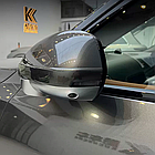 Защитные накладки на двери и бампер авто для Lixiang L9 из 6 элементов (Серебристый), фото 3