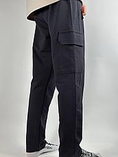 Спортивные штаны карго синие, фото 2