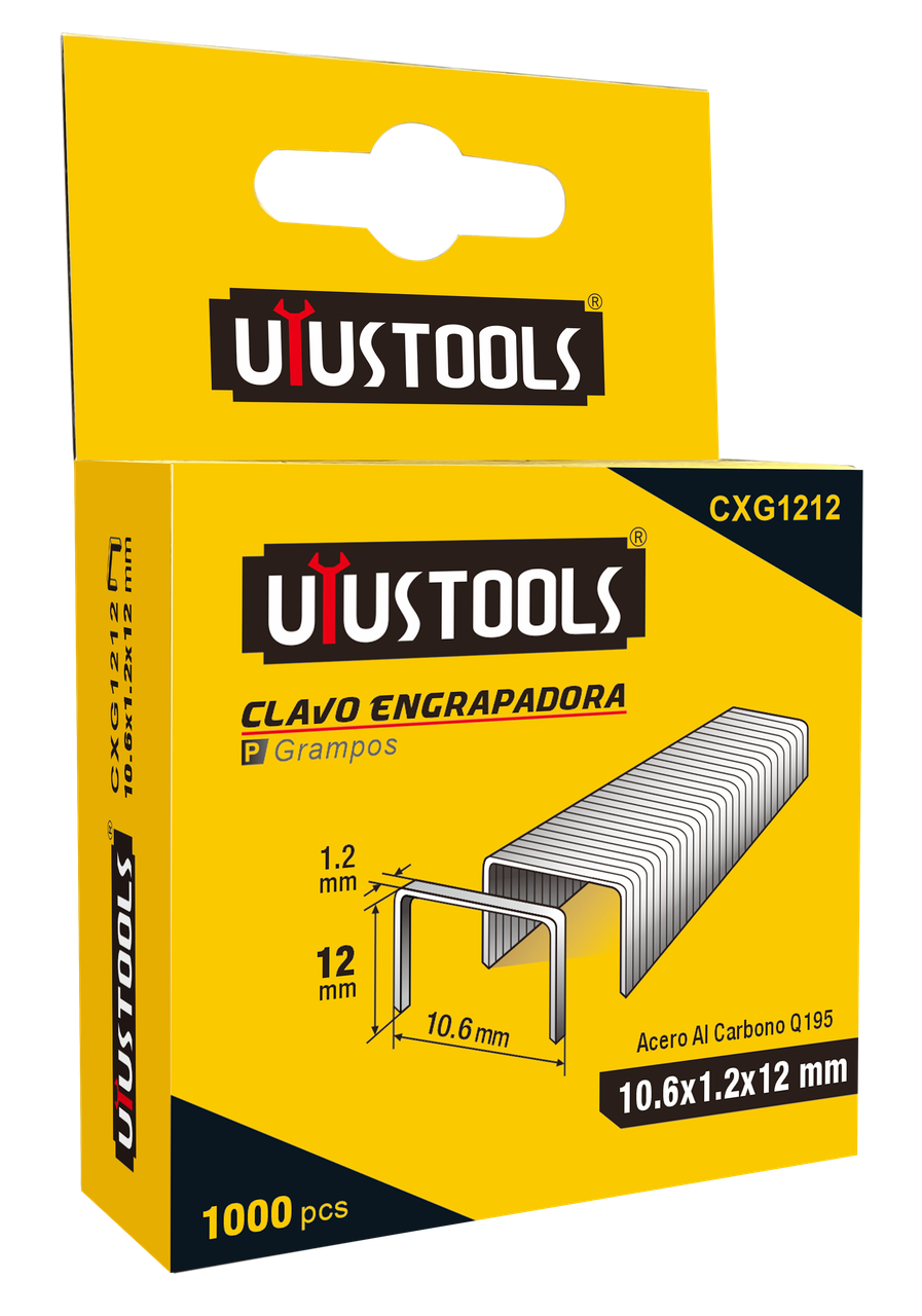 Скоба для степлера UYUSTOOLS CXG1212, 1000 шт