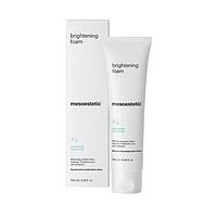 Mesoestetic осветляющая пенка для умывания brightening foam