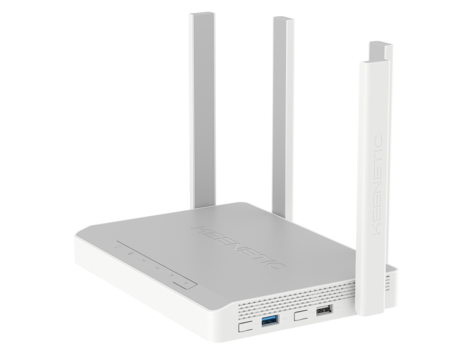 Wi-Fi роутер Keenetic Ultra (KN-1811) белый - фото 2 - id-p116147288