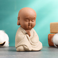 Фигурка "Будда", 7х5 см, серая