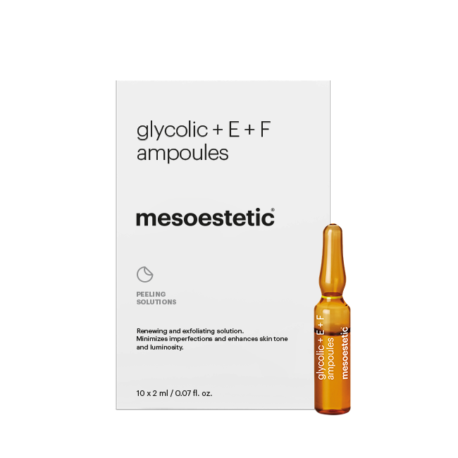 Mesoestetic Пилинг-ампулы glycolic + E + F ampoules 2 мл.* 3шт - фото 1 - id-p116147482