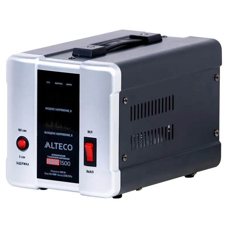 Автоматический cтабилизатор напряжения ALTECO HDR 1500 - фото 1 - id-p116147696