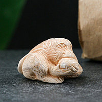 Фигура "Цунь-Укун" слоновая кость, 3х2х3см