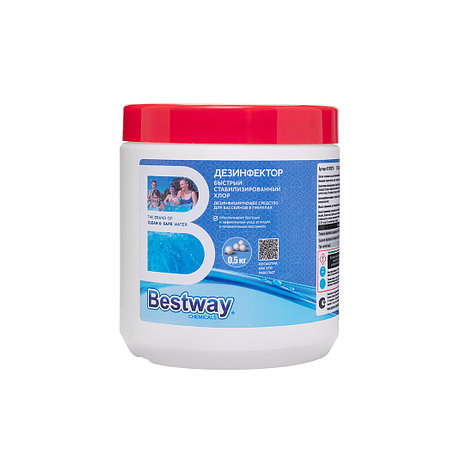 Химия для бассейна Хлор Стабилизированный Bestway B1909214, фото 2