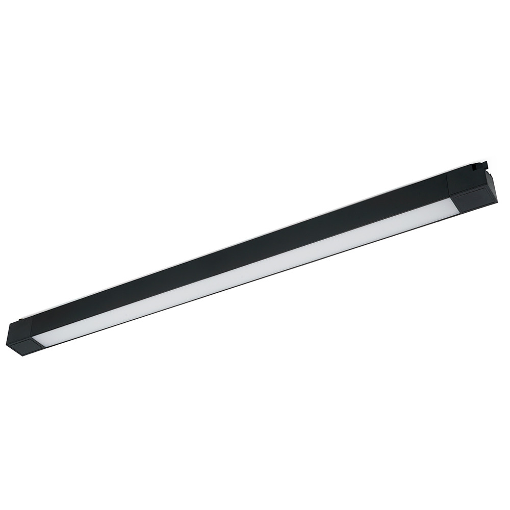 Светодиодный светильник Feron AL132 трековый однофазный на шинопровод 40W 4000K 120 градусов черный серия, фото 1