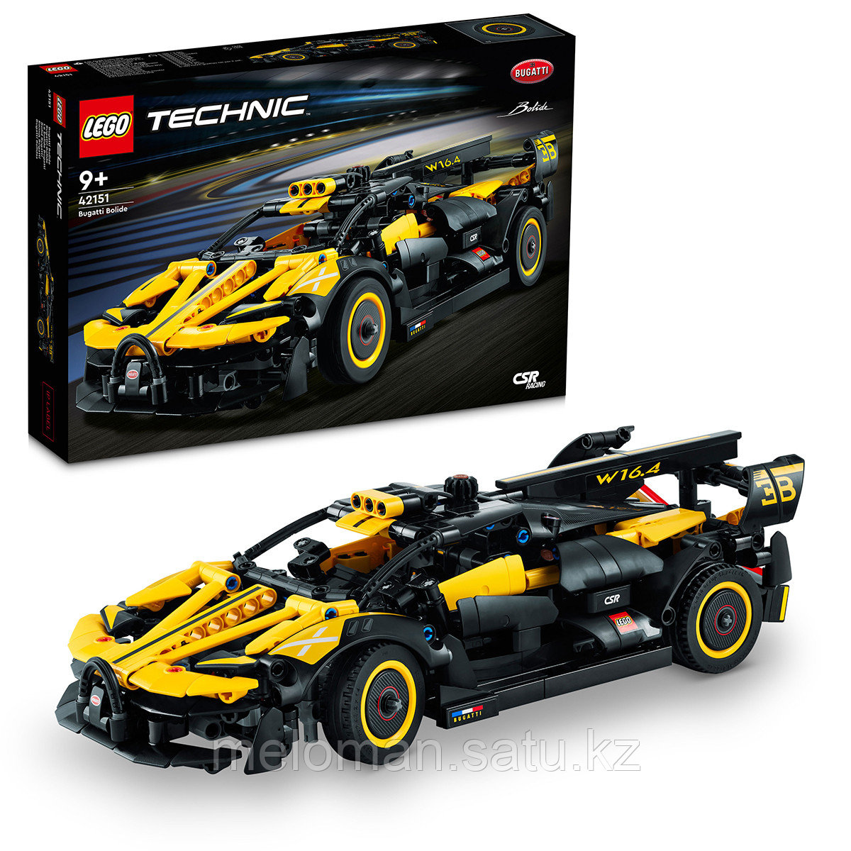 LEGO: Бугатти Болид Technic 42151 - фото 4 - id-p116148343