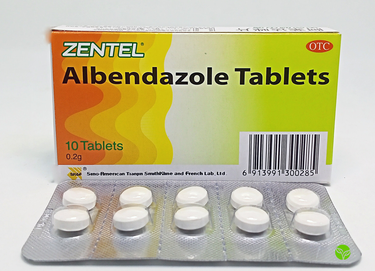 Таблетки от паразитов - Albendazole Tablets - фото 1 - id-p115583105