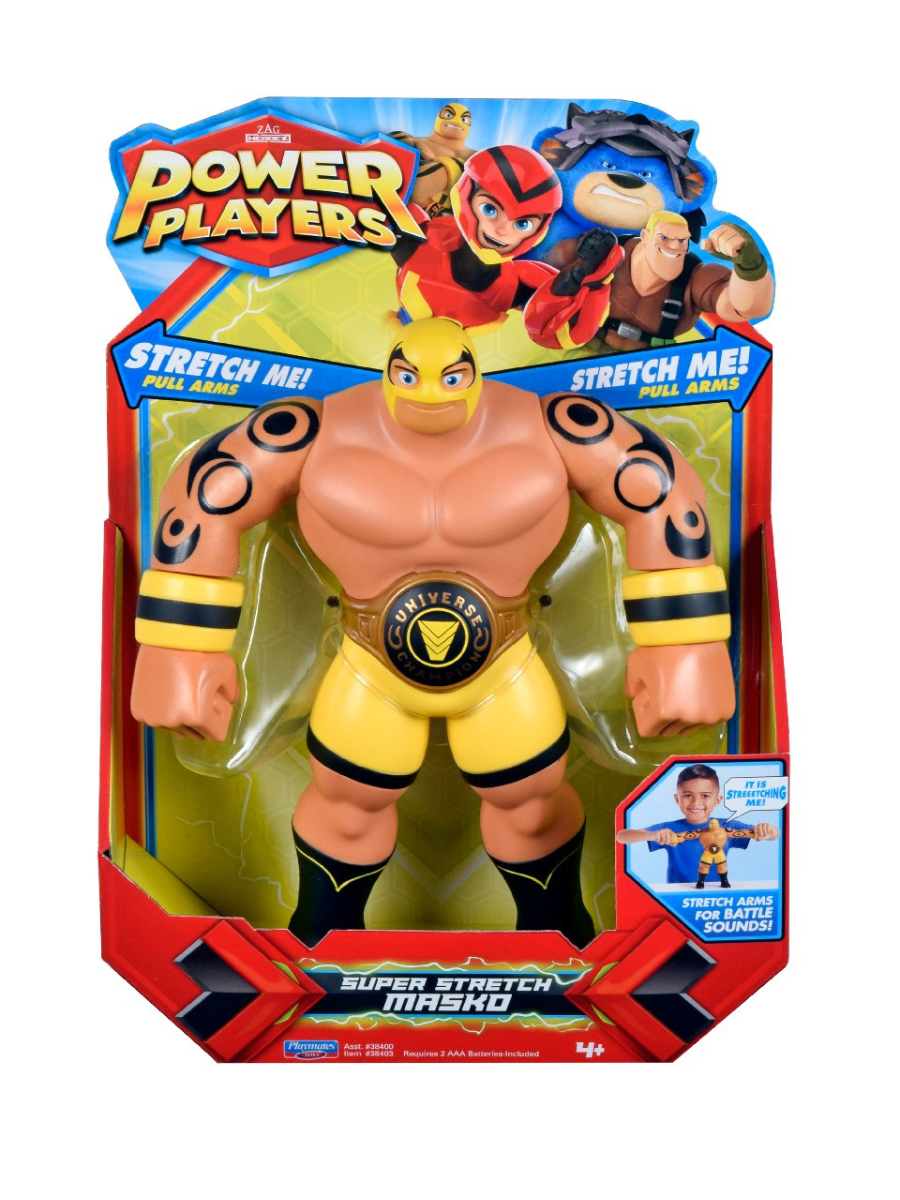 Power Players 38403 Фигурка героя Маско со звук. эффектами, 25 см