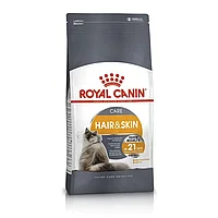 Royal Canin HAIR & SKIN CARE для поддержания здоровья и шерсти кошек., 400 гр