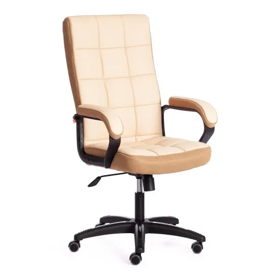 Компьютерное кресло Trendy кож/зам бежевый - фото 1 - id-p116150102