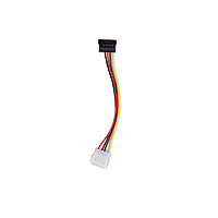 IPower iPSMtS Кабель Переходник Molex на Sata, Molex 4pin (old power) на SATA (new power), for 1 HDD/CD-ROM, 0