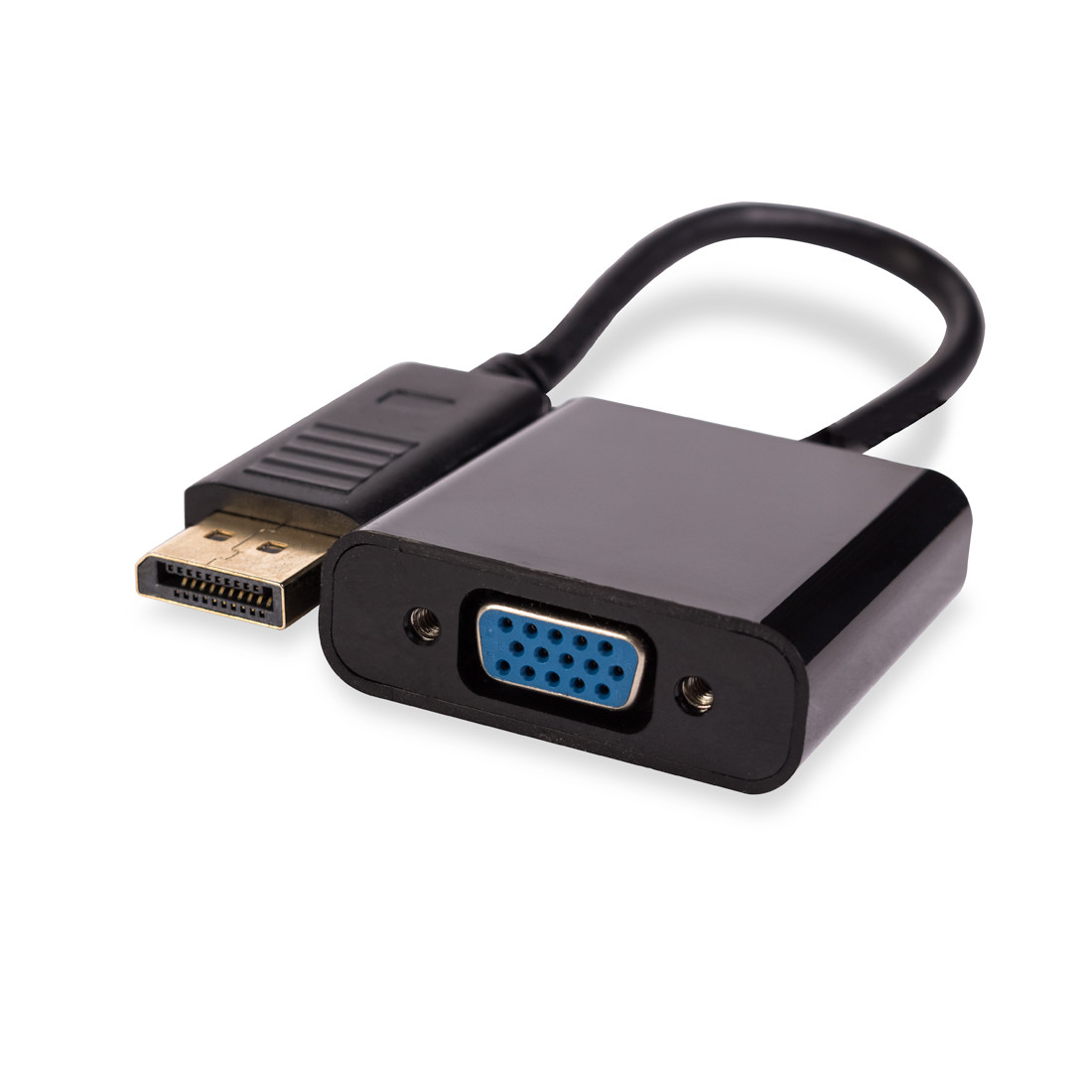 IPower DiVGAB Переходник Displayport на VGA, Чёрный