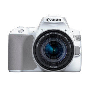 Цифровой зеркальный фотоаппарат CANON EOS 250D EF-S 18-55 mm IS STM White, фото 2