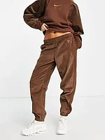 Nike Air cord joggers in cacao brown