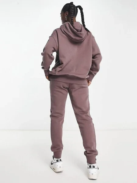 Nike Midi Swoosh joggers in plum - фото 2 - id-p116163226