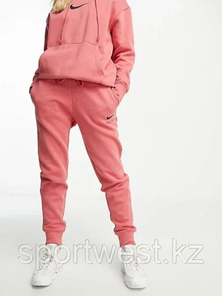 Nike Midi Swoosh joggers in adobe pink - фото 1 - id-p116163239